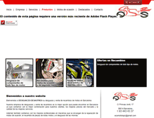 Tablet Screenshot of desguacemotosbarcelona.com